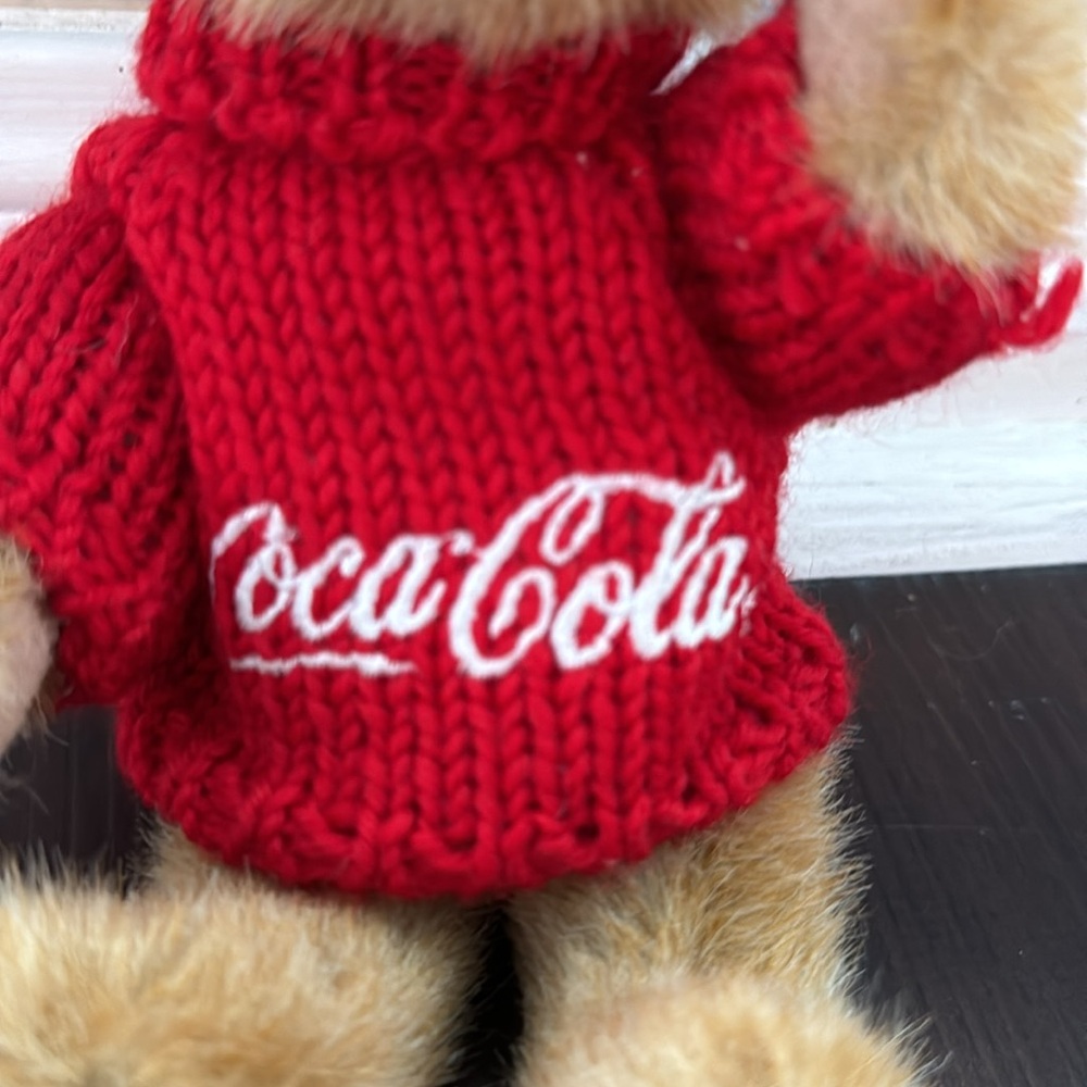 BOYDS BEARS JOHNNY RED KNIT SWEATER COLLECTIBLE - Picture 3 of 6
